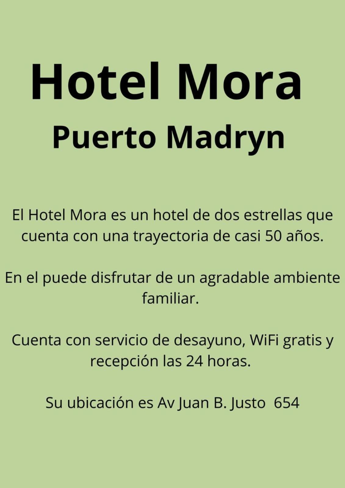 Hotelmora Puerto Madryn Exterior photo